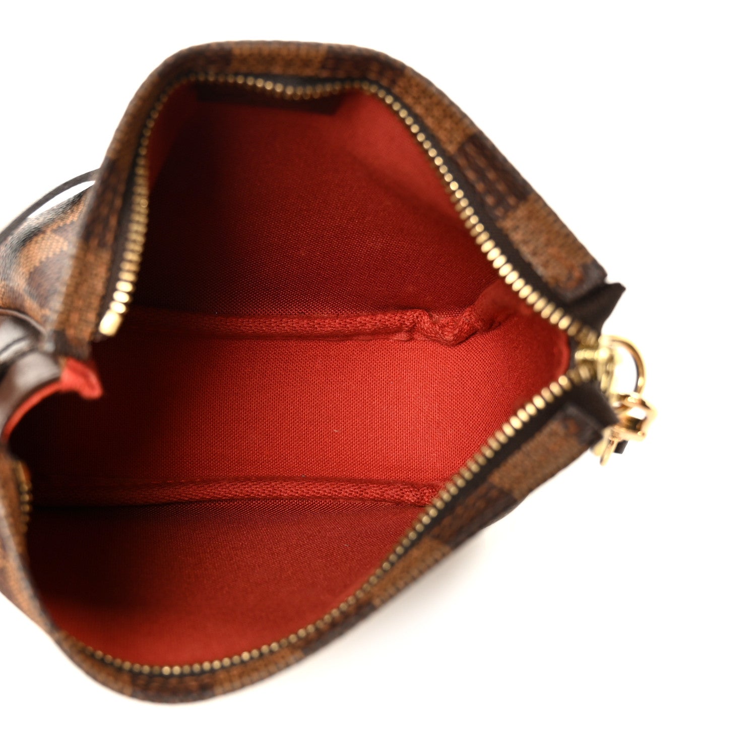 Louis Vuitton Damier Ebene Trousse Make Up Bag Pochette 5 of 10