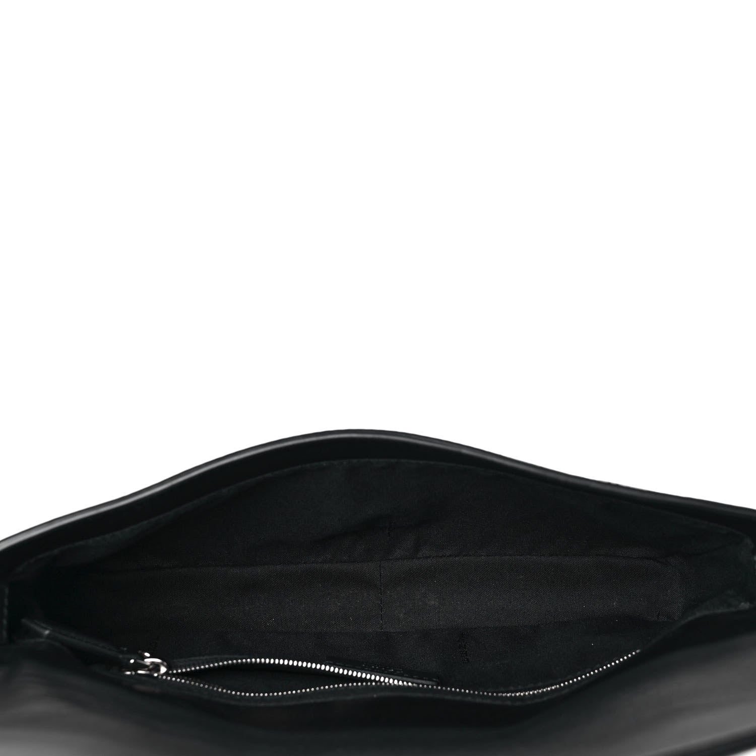 Fendi Vitello Grace FF Gradient Embossed Belt Baguette Bag Black 4 of 8