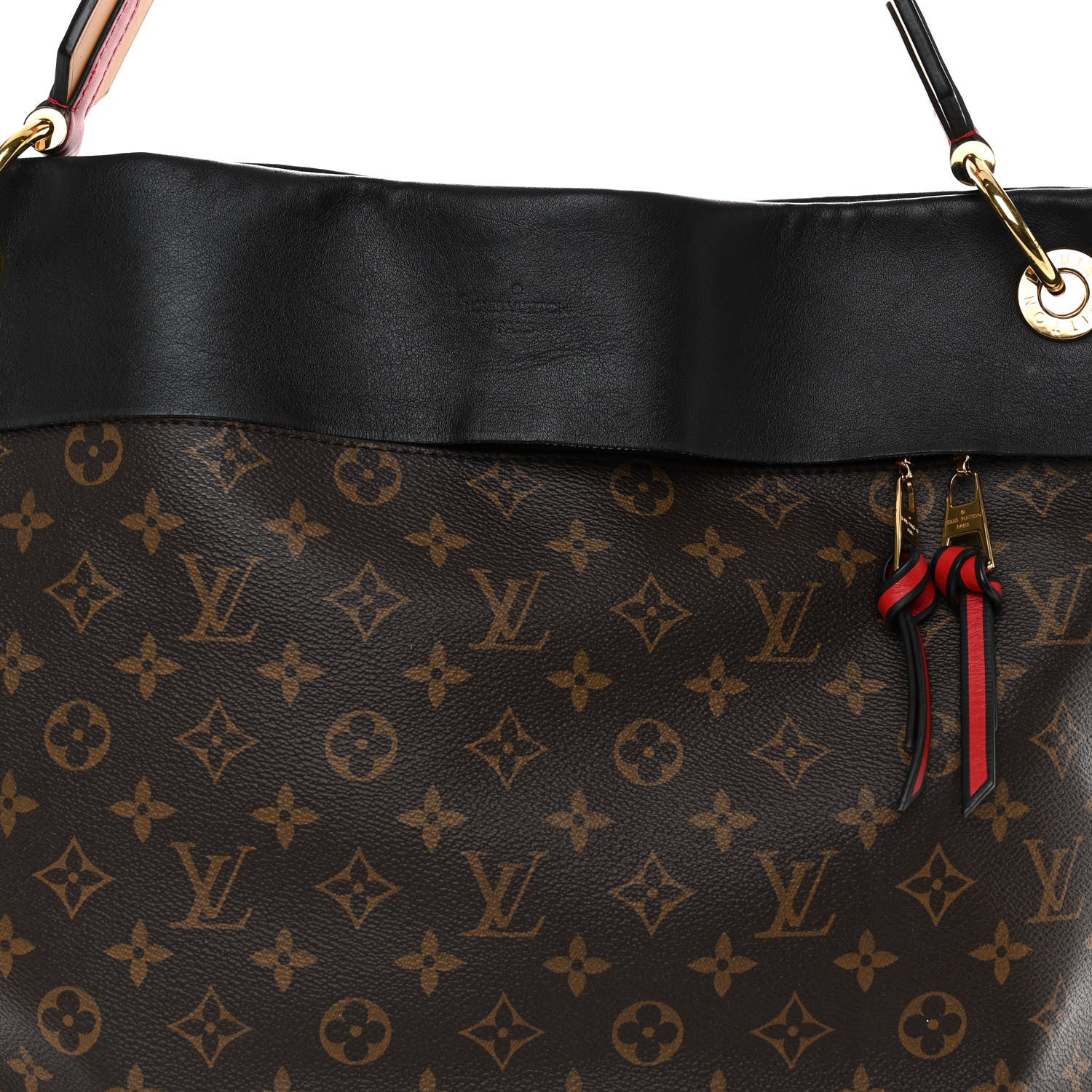 Louis Vuitton Monogram Tuileries Hobo Black 7 of 10