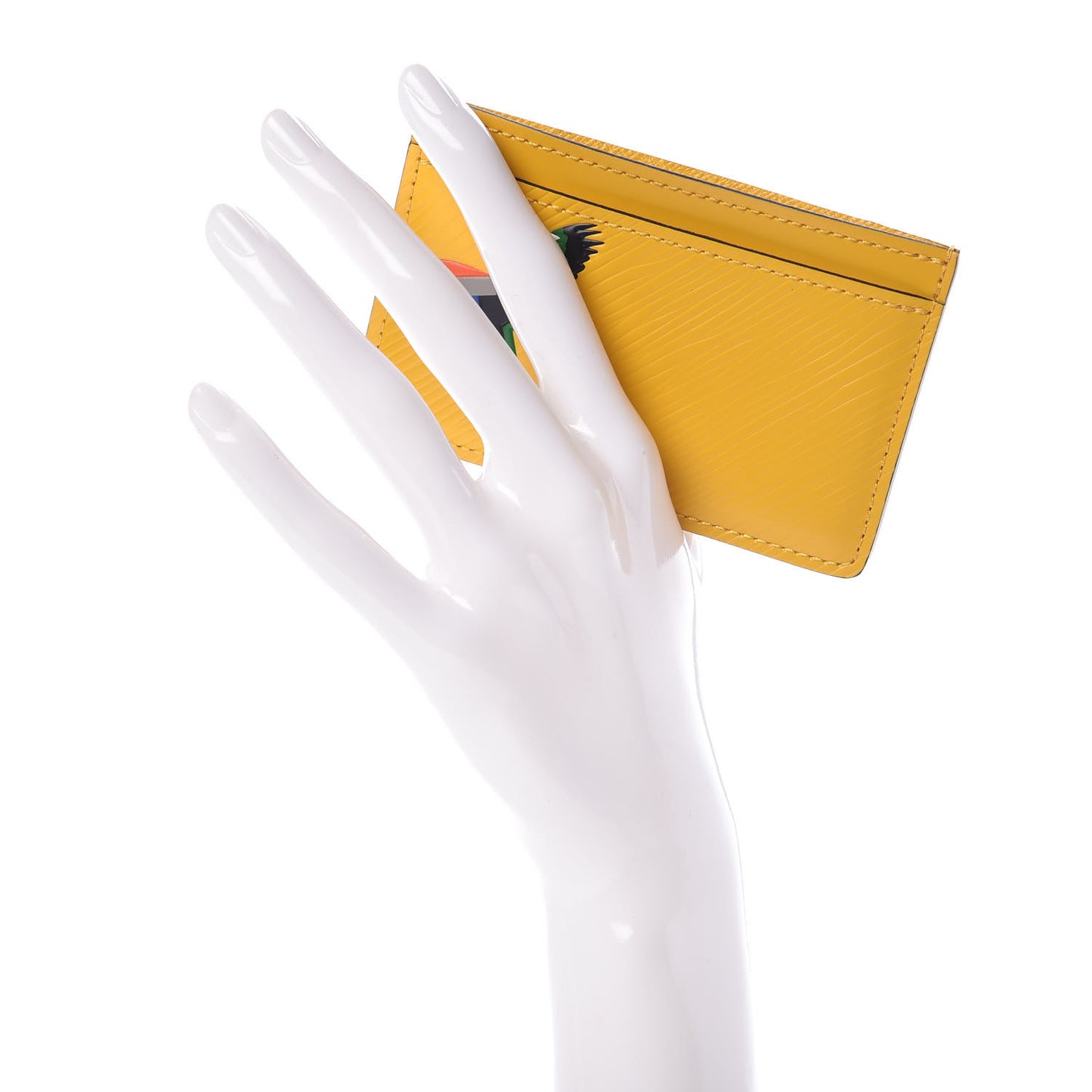 Epi Early Bird Card Holder Jonquille