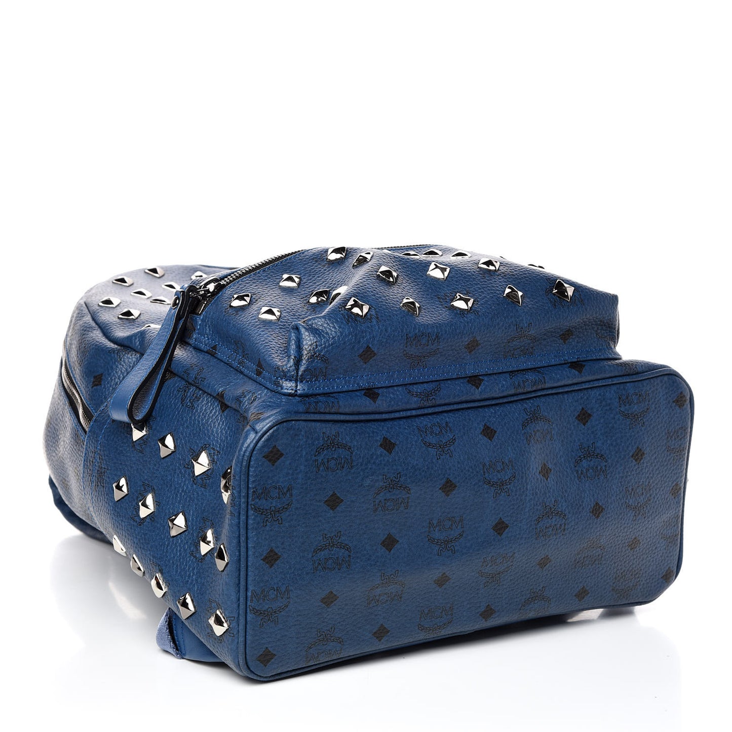 Visetos Medium Studded Stark Backpack Navy Blue