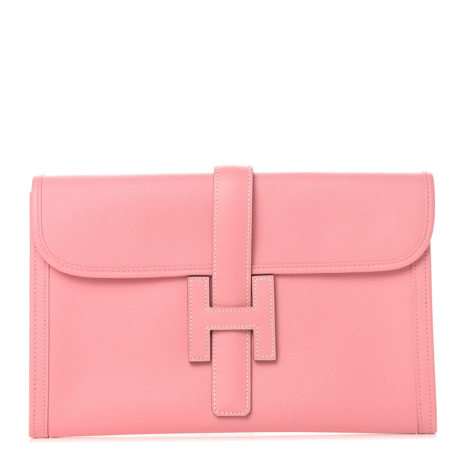 Hermes Epsom Jige PM Clutch Rose Confetti 1 of 4