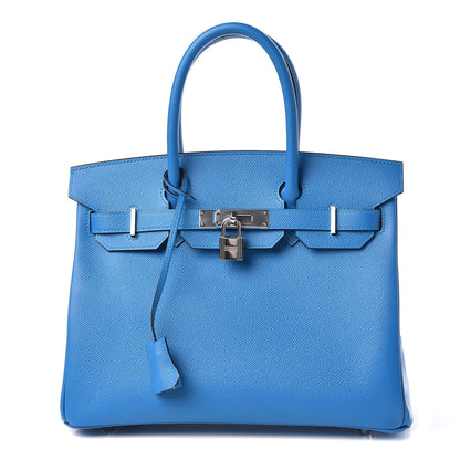 Hermes Epsom Birkin 30 Bleu Zanzibar 1 of 38