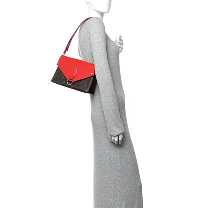 Louis Vuitton Monogram Epi Saint Michel Coquelicot 2 of 9