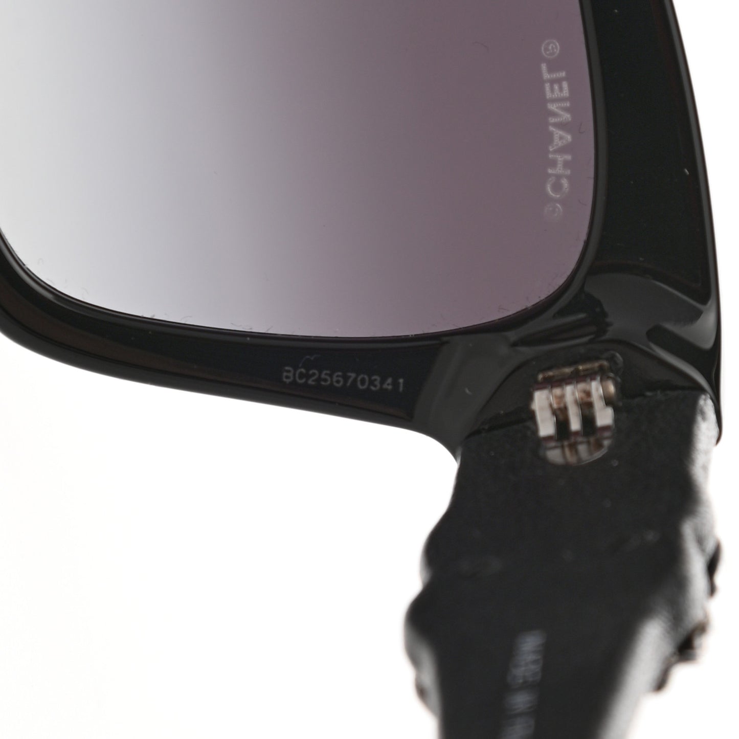 Acetate Square CC Sunglasses 5456 Black