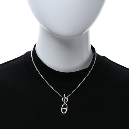 Hermes Sterling Silver Amulette Chaine d'Ancre Necklace 2 of 5