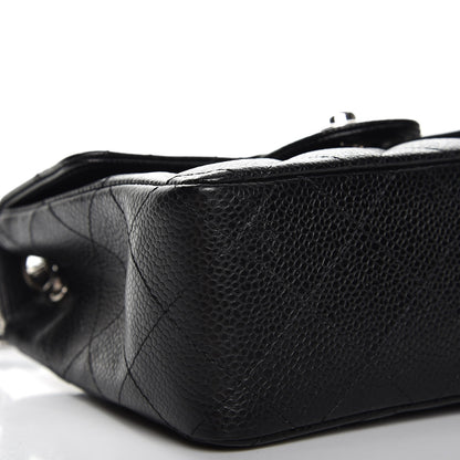Chanel Caviar Quilted Mini Square Flap Black 7 of 8