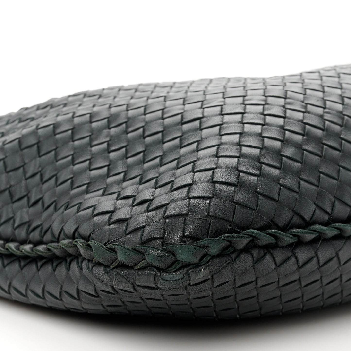 Nappa Intrecciato Large Veneta Hobo Black