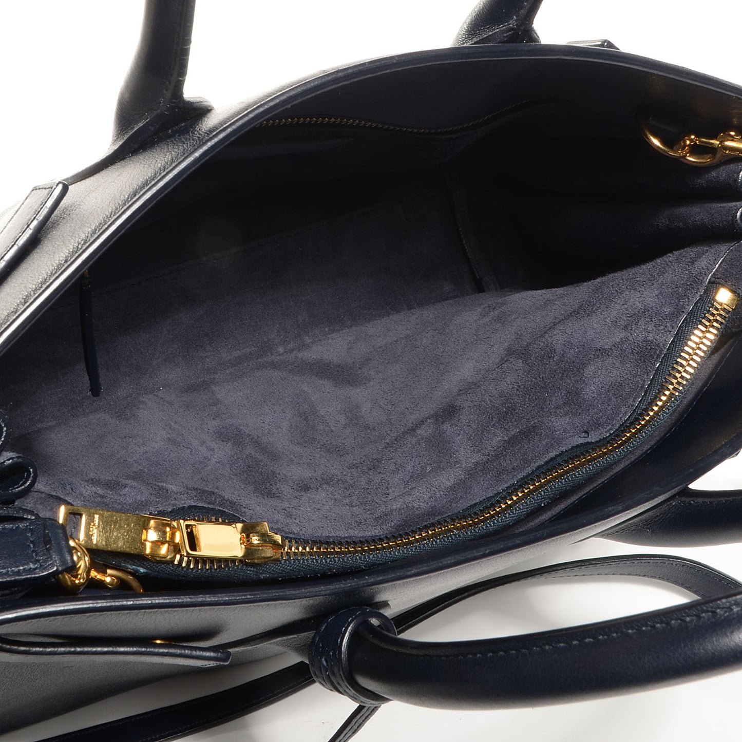 Calfskin Small Sac De Jour Navy
