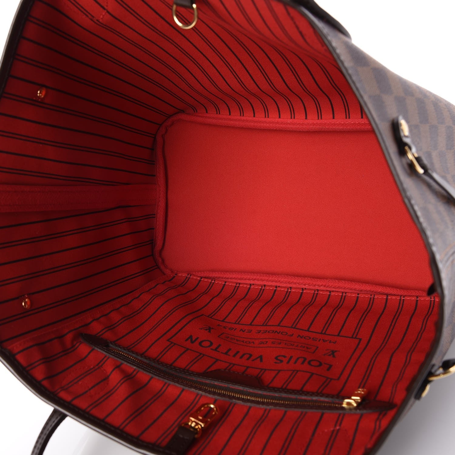 Louis Vuitton Damier Ebene Neo Neverfull MM 5 of 9