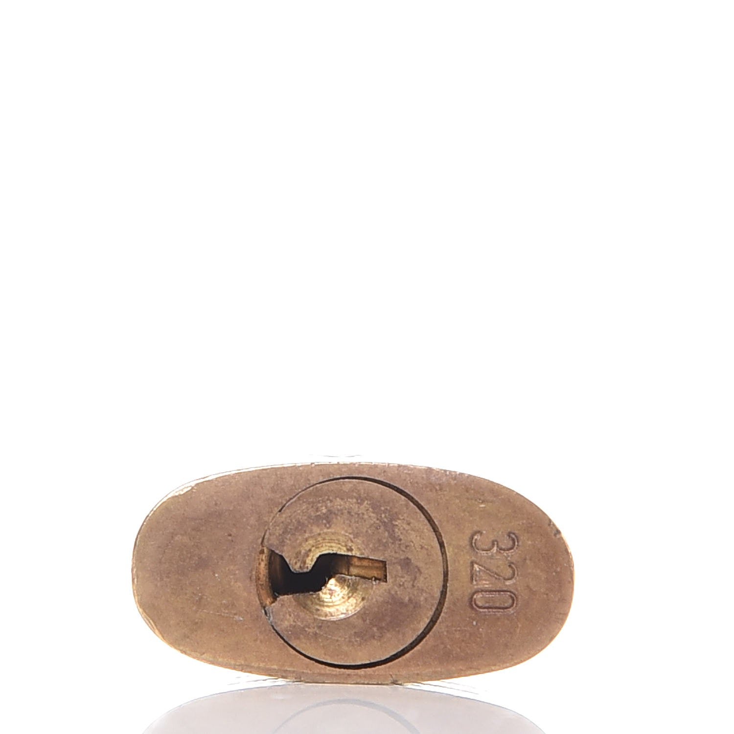 Louis Vuitton Brass Lock and Key Set #320 4 of 4