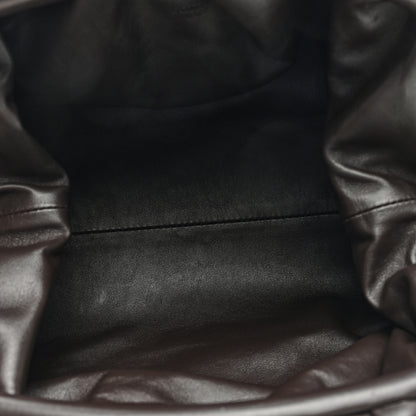 Bottega Veneta Smooth Butter Calf The Pouch Oversized Clutch Fondente 5 of 8