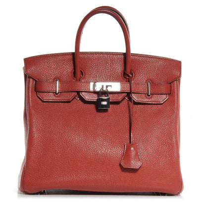 Hermes Chevre Mangalore HAC Birkin 28 Coq de Roche 1 of 10