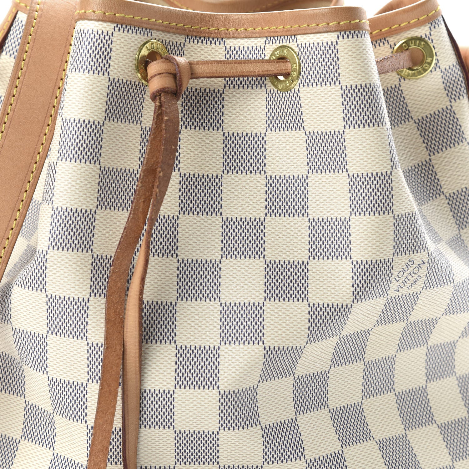 Louis Vuitton Damier Azur Noe BB 9 of 12