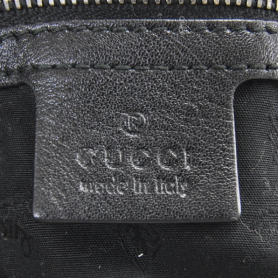 Gucci Leather Medium Galaxy Satchel Black 7 of 9