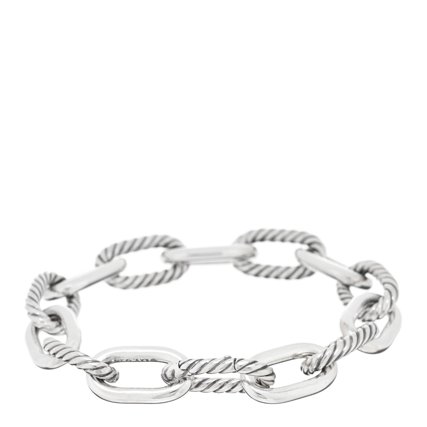 David Yurman Sterling Silver 11mm Madison Chain Bracelet 2 of 3