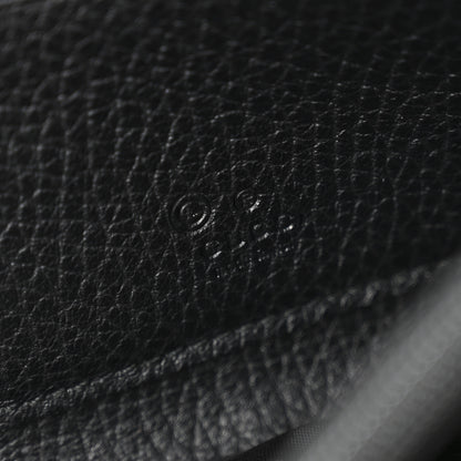 Gucci Guccissima Signature Zip Around Organizer Wallet Black 6 of 11