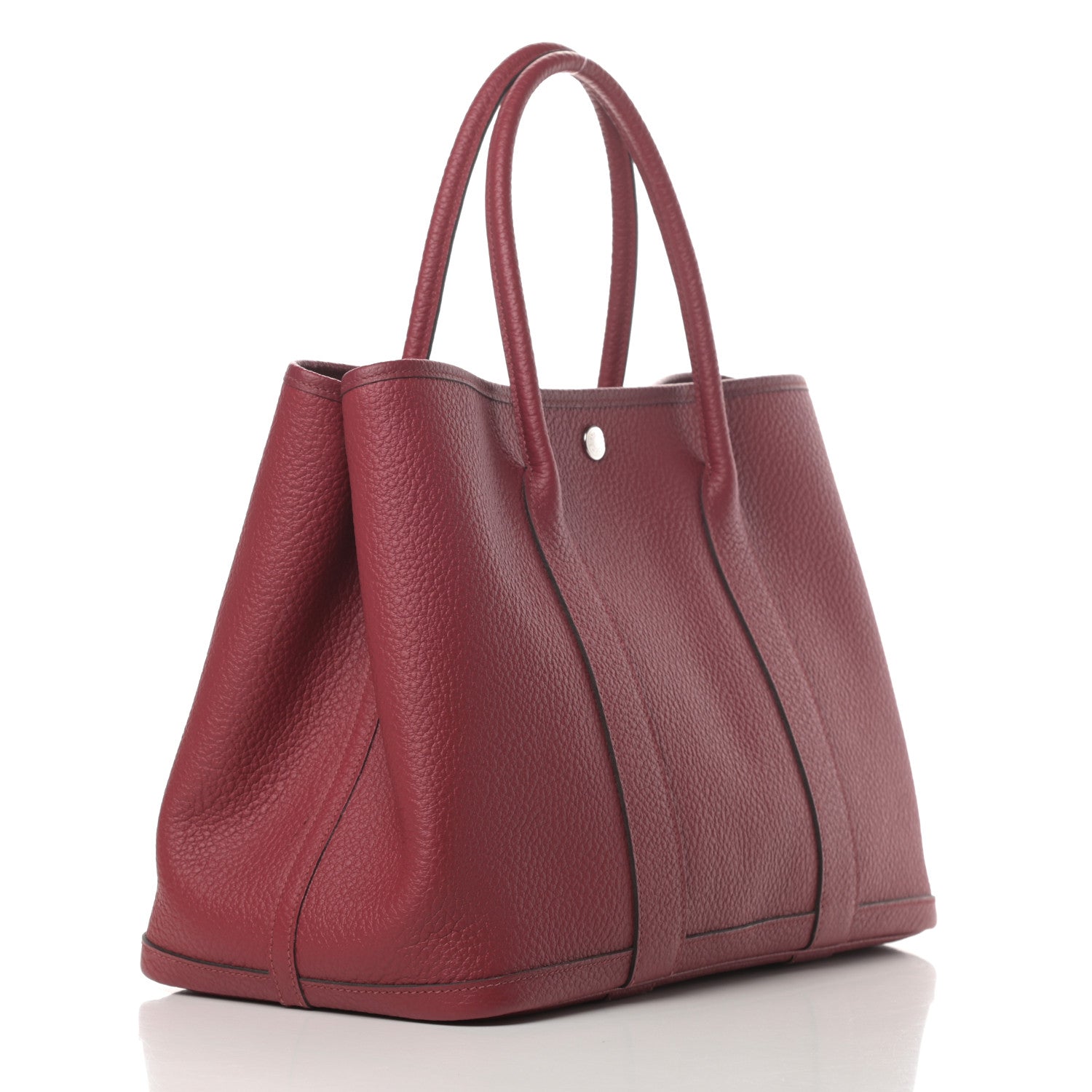 Hermes Vache Country Garden Party 36 MM Rouge Grenat 3 of 16