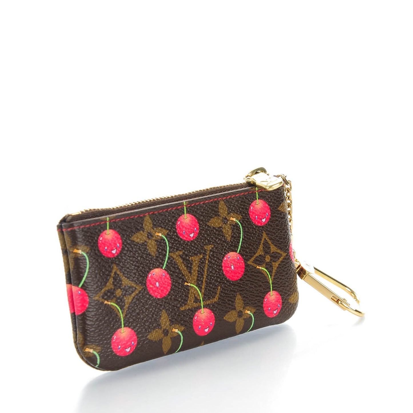Monogram Cerises Key Pouch