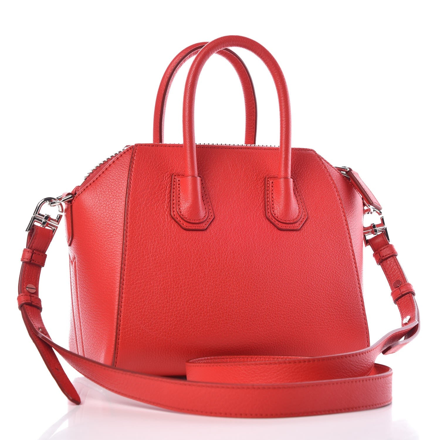 Givenchy Sugar Goatskin Mini Antigona Medium Red 4 of 10