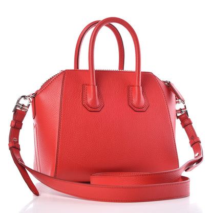 Givenchy Sugar Goatskin Mini Antigona Medium Red 4 of 10