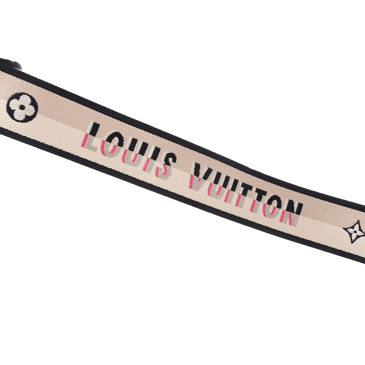 Louis Vuitton Jacquard Speedy Bandouliere 20 Shoulder Strap Black 4 of 4