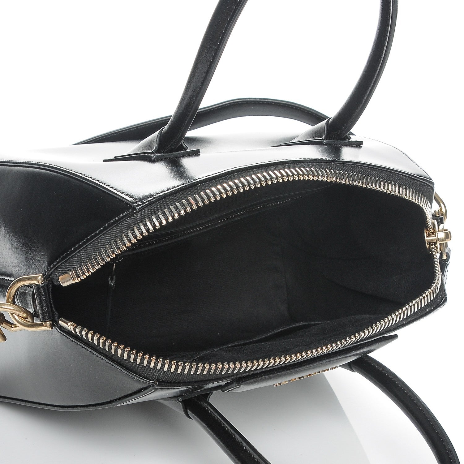 Givenchy Shiny Lord Calfskin Small Antigona Black 5 of 7
