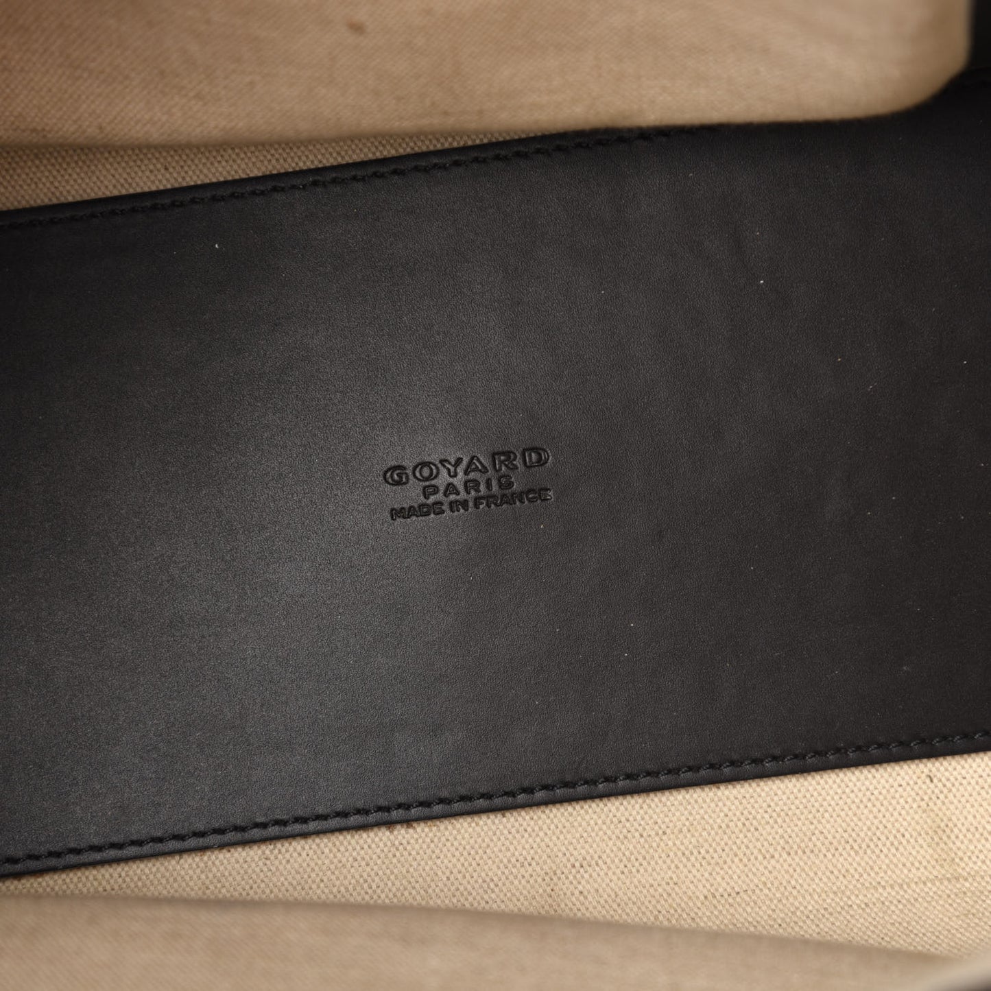 Goyardine Marquises Tote Black