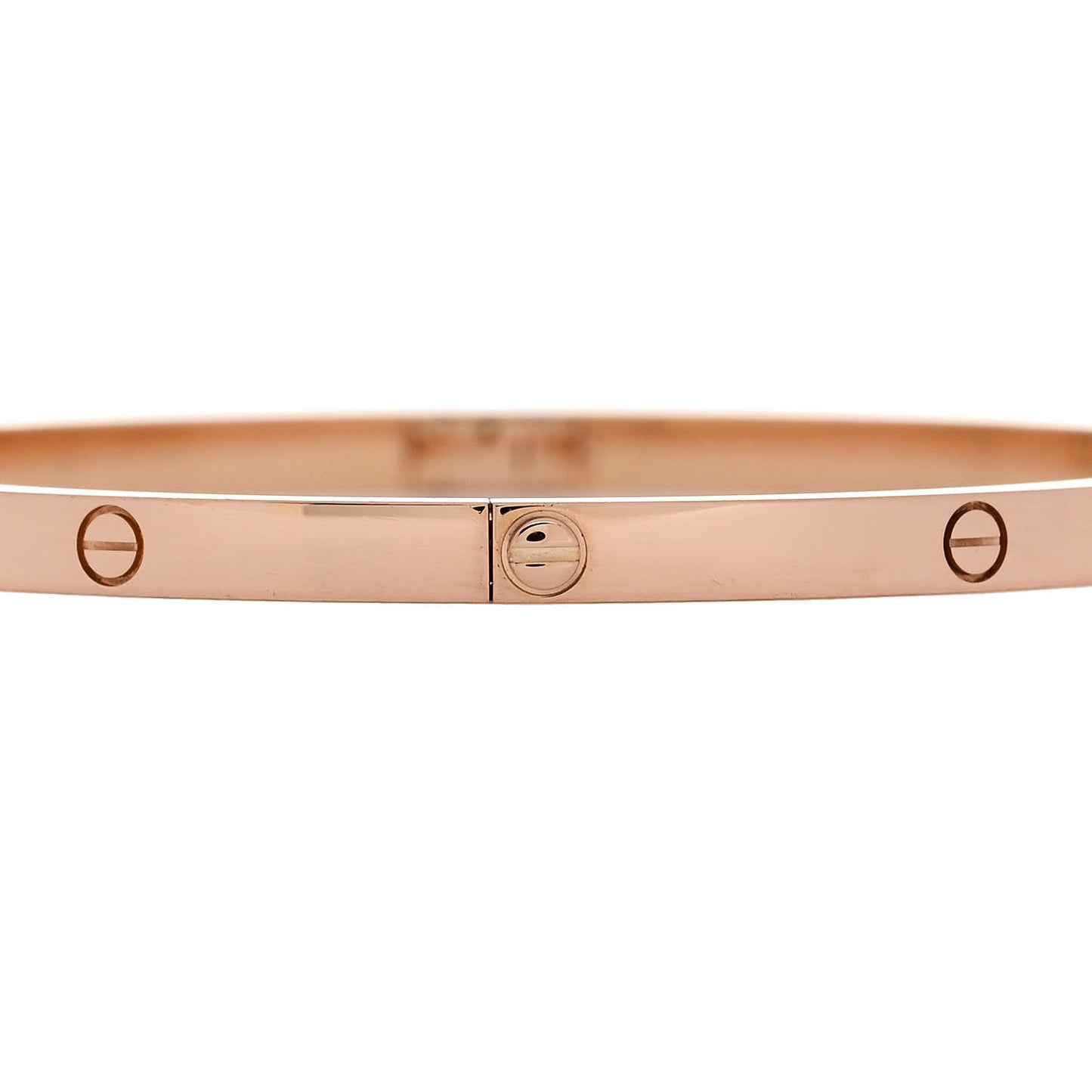 18K Pink Gold Small LOVE Bracelet 19