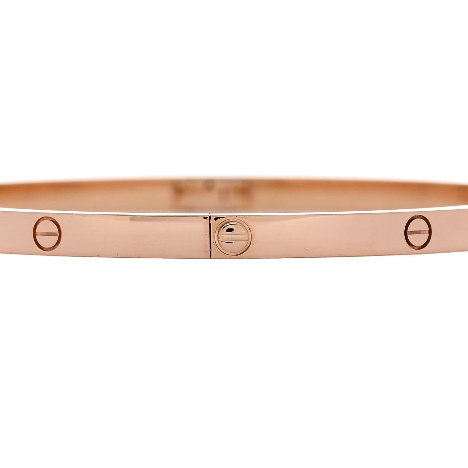 Cartier 18K Pink Gold Small LOVE Bracelet 19 4 of 8