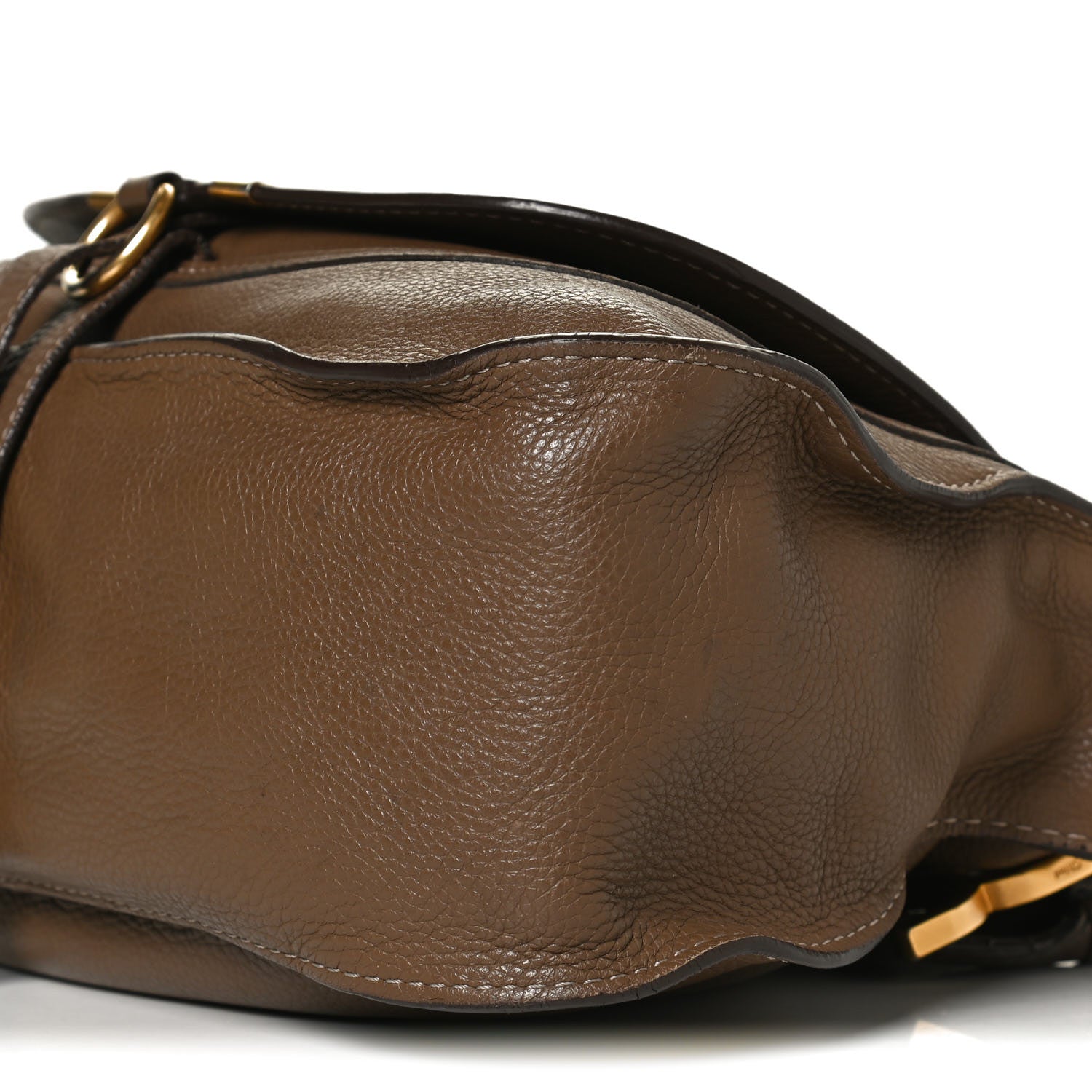 Chloe Calfskin Medium Marcie Satchel Barbour Khaki 10 of 15
