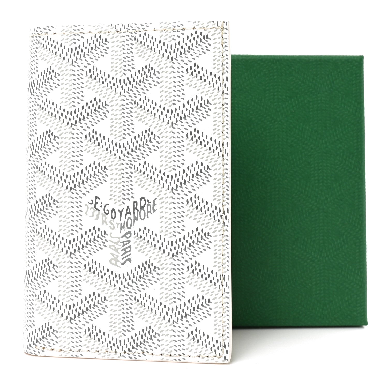 Goyard Goyardine Saint Pierre Card Holder White 7 of 7