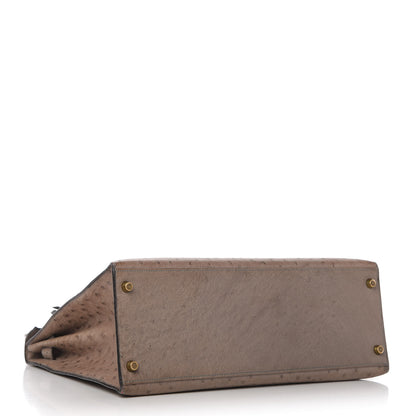 Hermes Ostrich Kelly Sellier 35 4 of 13