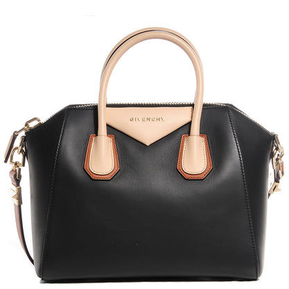 Givenchy Calfskin Small Scuba Tri-Color Antigona Black Nude Brown 1 of 13