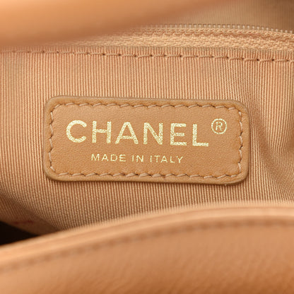 Chanel Calfskin Cerf Executive Shopper Tote Beige 6 of 9