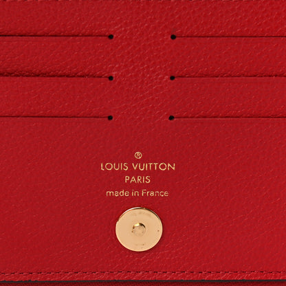 Louis Vuitton Empreinte Adele Wallet Cherry 6 of 7