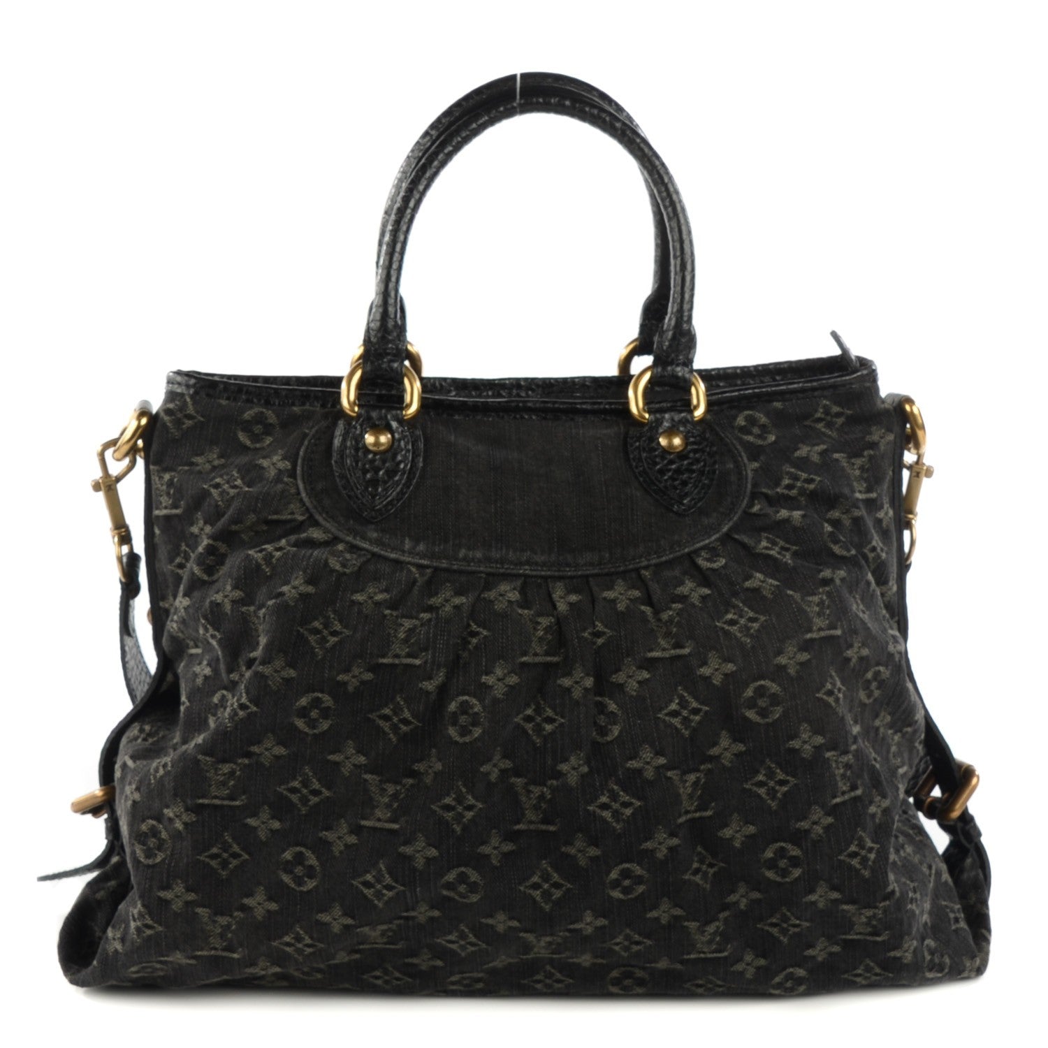 Louis Vuitton Denim Neo Cabby GM Black 1 of 8