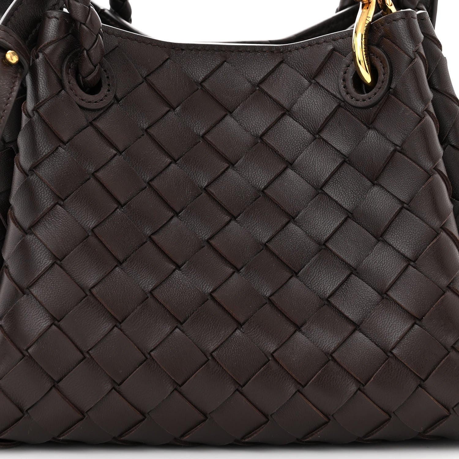 Bottega Veneta Nappa Intrecciato Small Parachute Shoulder Bag Fondant 7 of 9