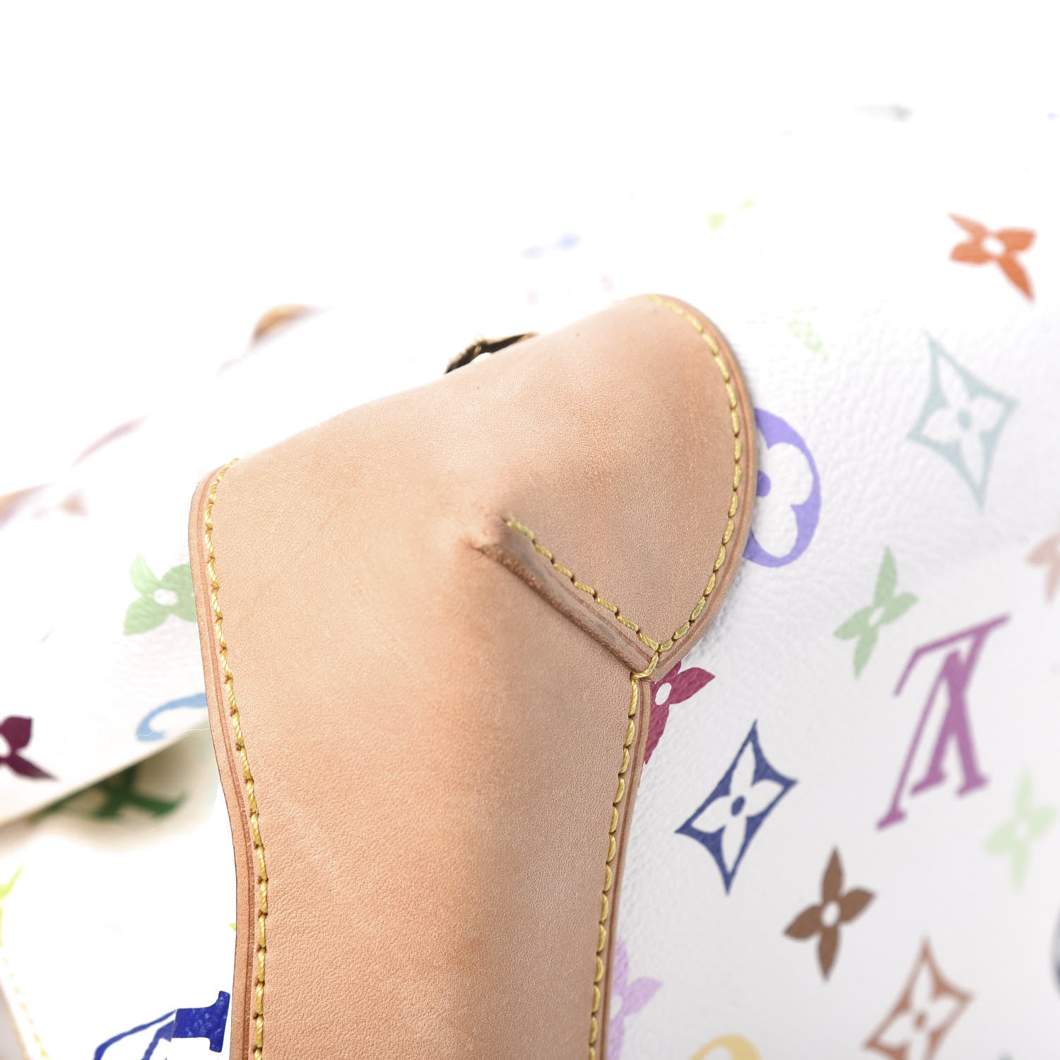 Louis Vuitton Monogram Multicolor Ursula White 8 of 10