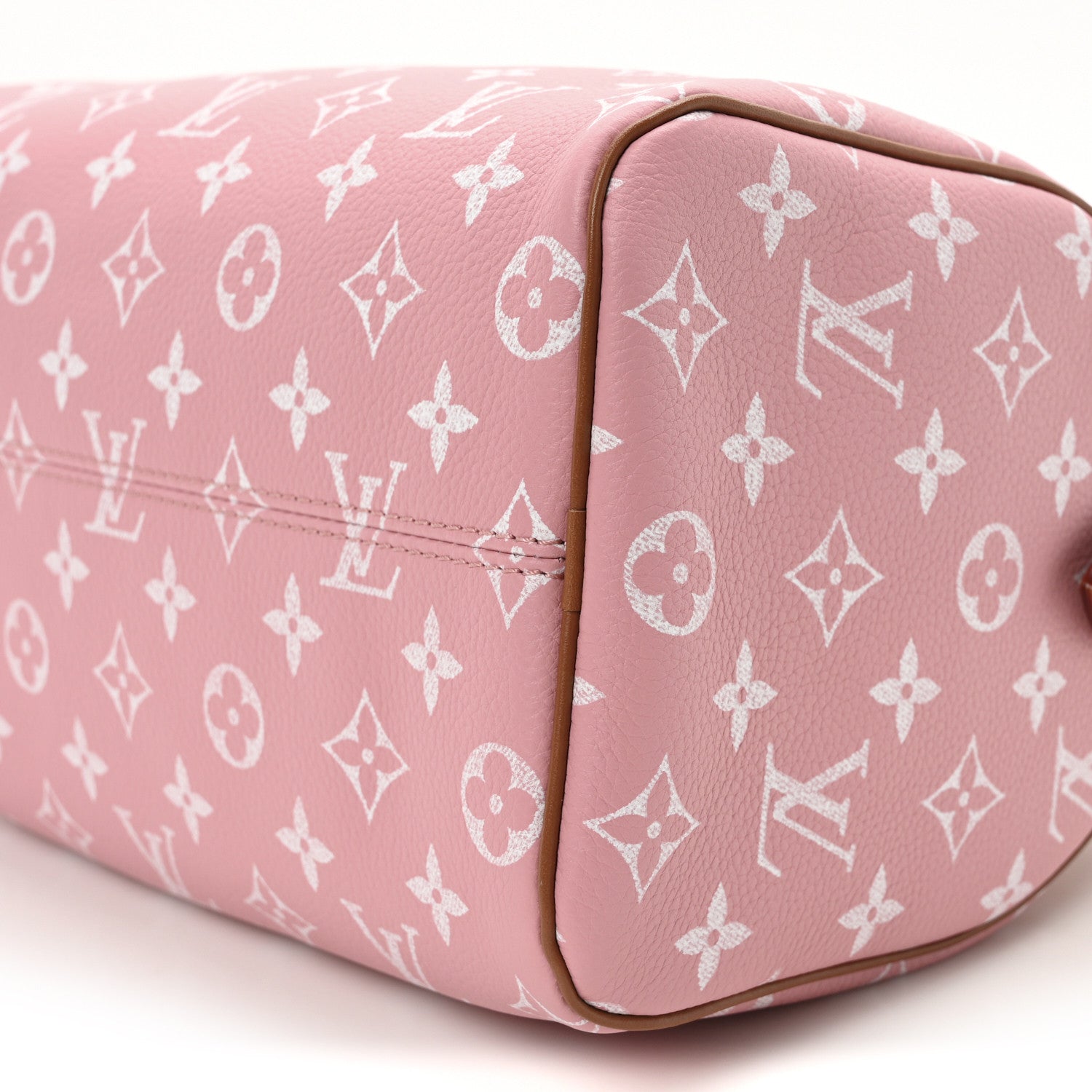 Louis Vuitton Calfskin Monogram Speedy P9 Bandouliere 25 Pink