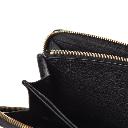 Louis Vuitton Empreinte Zippy Wallet Black 7 of 9
