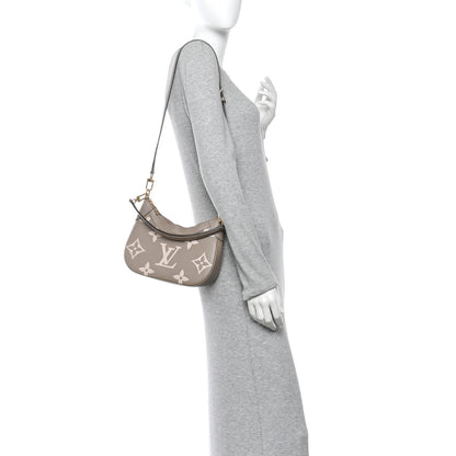 Louis Vuitton Empreinte Monogram Giant Bagatelle NM Tourterelle Creme 2 of 11