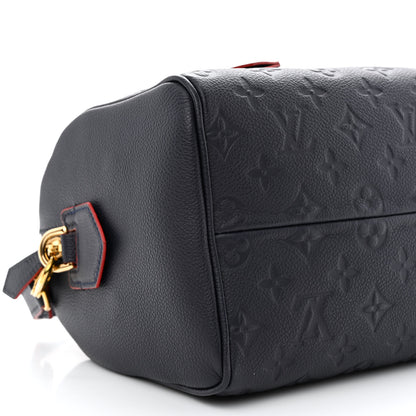 Louis Vuitton Empreinte Speedy Bandouliere 25 NM Marine Rouge 9 of 11