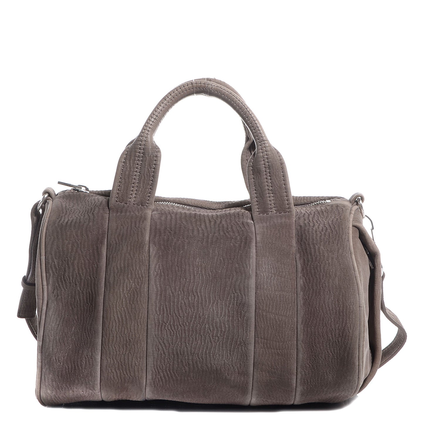 Laser Cut Rocco Satchel Grey