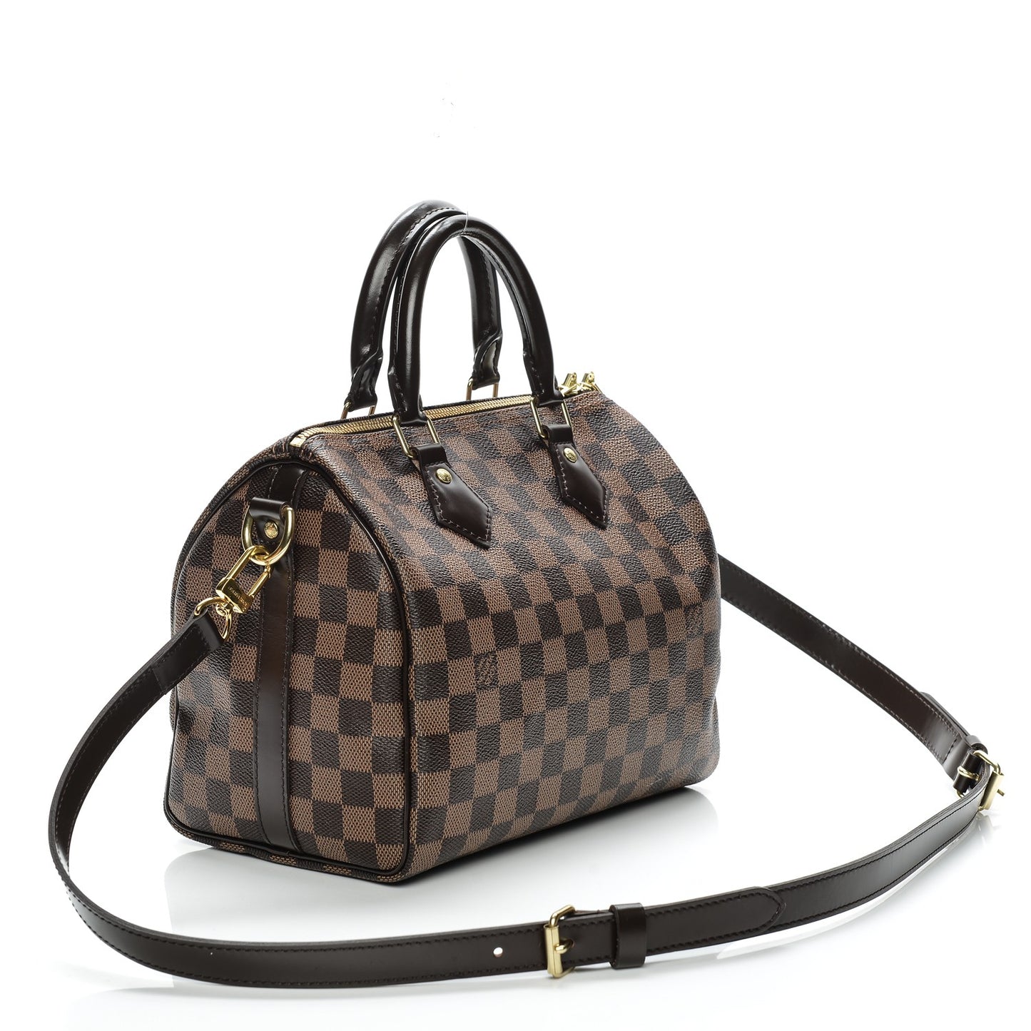 Damier Ebene Speedy Bandouliere 25