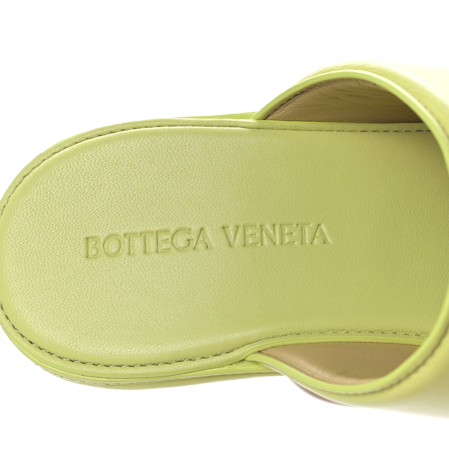 Nappa Lagoon Slide Platform 115 Wedge Sandals 37 Seagrass