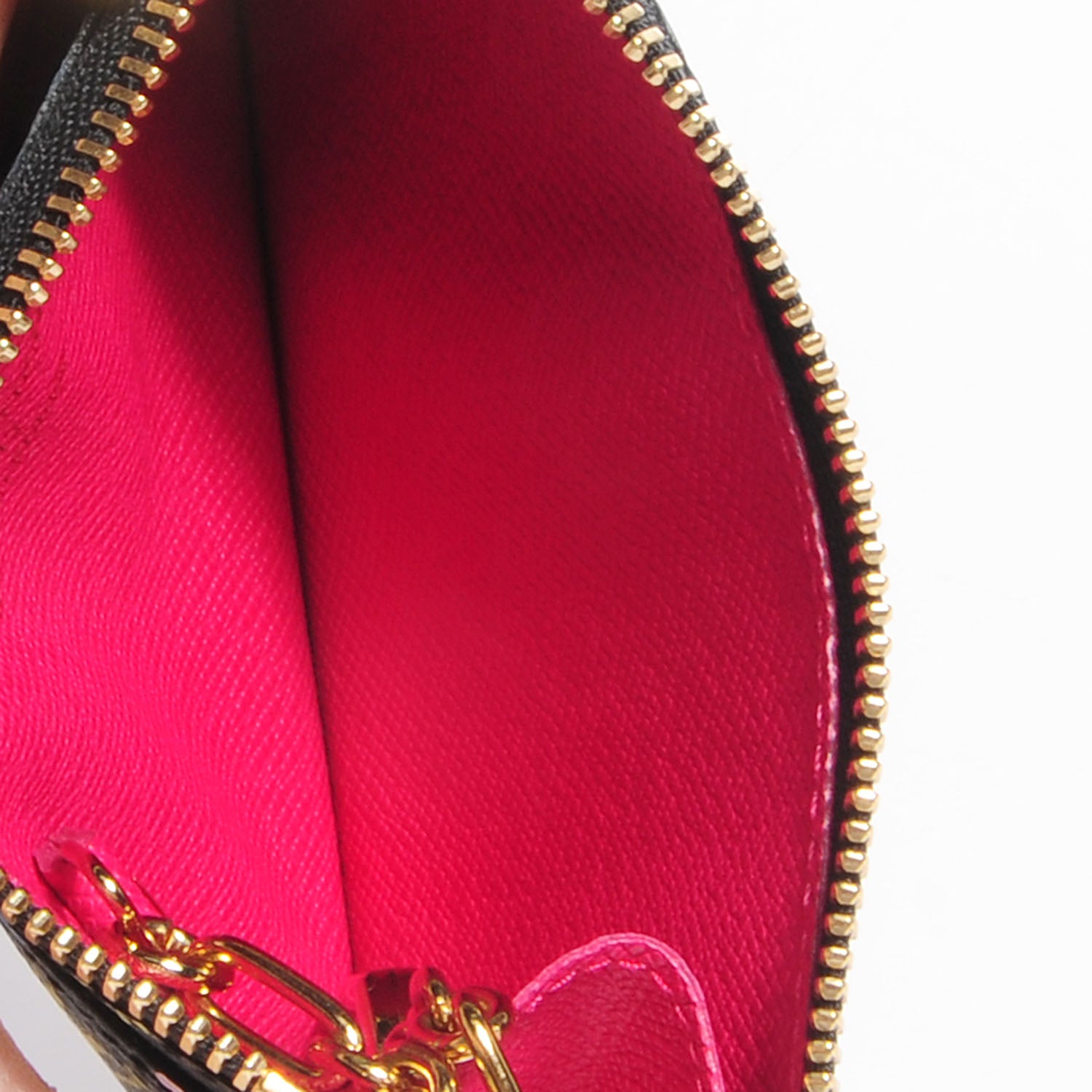 Louis Vuitton Monogram Multicolor Key Pouch Black Grenade 6 of 8