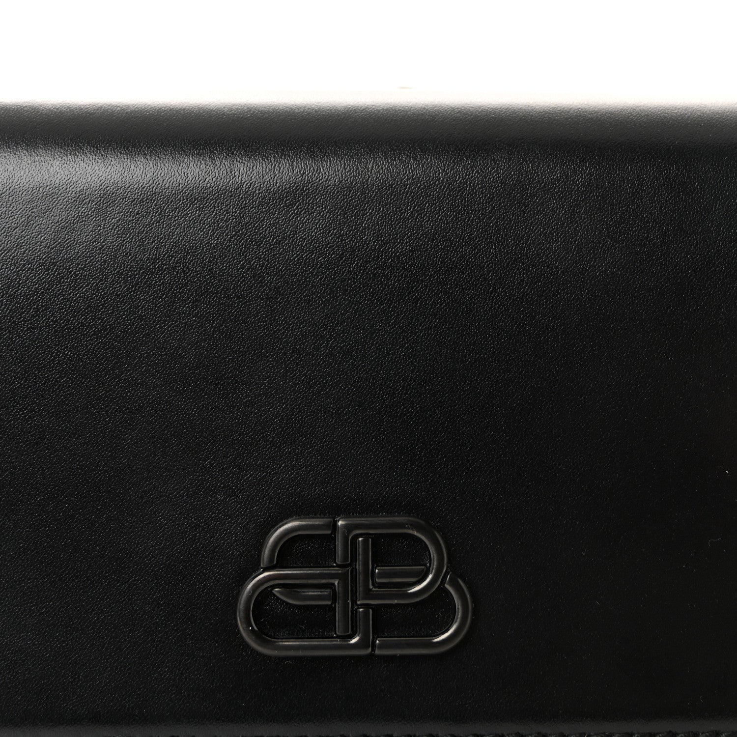 Balenciaga Shiny Box Calfskin Monochrome XS Sharp Belt Bag Black 7 of 9