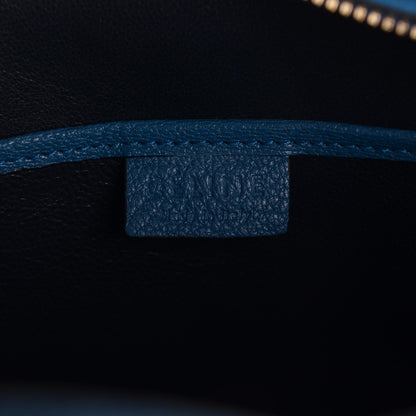 Celine Goatskin Nano Luggage Deepsea 7 of 8