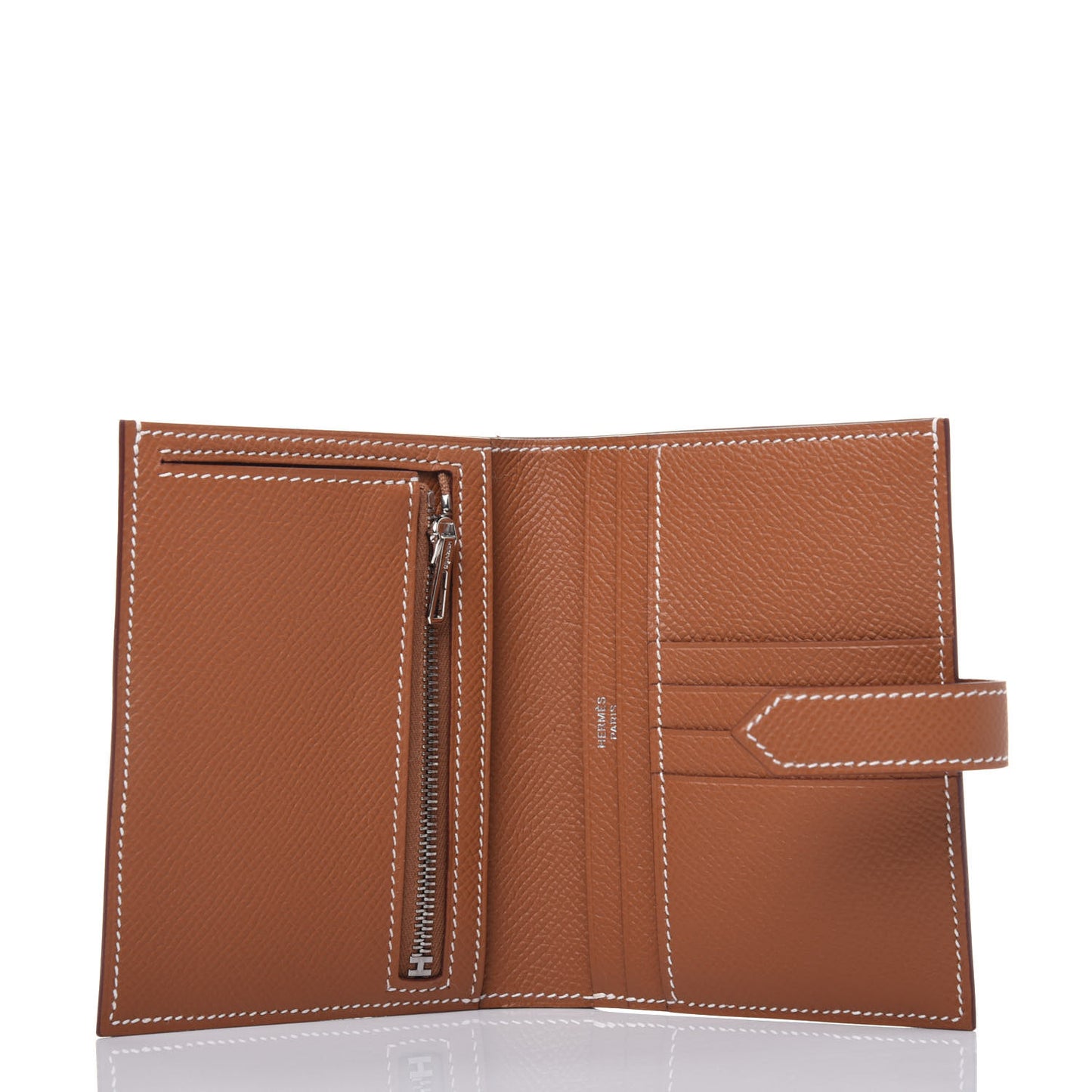 Epsom Bearn Compact Wallet Gold